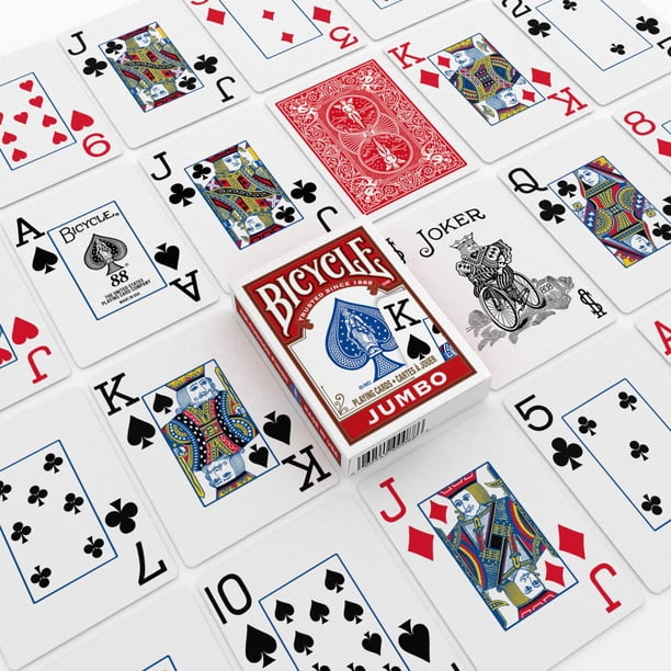 新品未開封 Bicycle Jumbo Index 6個セット Bicycle Jumbo Index Playing Cards - Walmart.ca