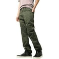 thumbnail image 2 of Ma Croix Mens Biker Jeans Slim Straight Fit Denim Distressed Zipper Pants, 2 of 7