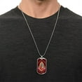 thumbnail image 4 of Nuestra Señora De Guadalupe Luxury Dog Tag Necklace - Graphic Military Dog Tag Necklace (Optional Personalized Engraving), 4 of 5