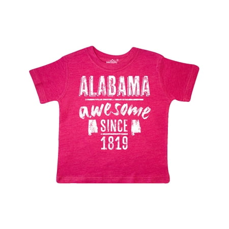 

Inktastic Alabama Awesome Since 1819 Gift Toddler Boy or Toddler Girl T-Shirt