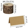 25Pcs Premium Wood Place Card Holders And 25Pcs Table Place Cards 25pcs-premium-wood-place-card-holders-and-25pcs-table-place-cards