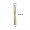 thumbnail image 2 of M8x60mm Hanger Bolts, 8 Pack Double Ended Thread Dowel Screws for Wood Furniture, 2 of 5