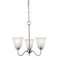 thumbnail image 1 of ElkGroup International 1203CH/20 Conway 3 Light Chandelier In Brushed Nickel, 1 of 1
