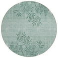 thumbnail image 2 of Addison Rugs Chantille Indoor/Outdoor Transitional Floral Sage Washable Round Rug, 8' x 8', 2 of 6