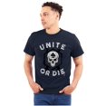 thumbnail image 3 of Unite or Die Defend Freedom Patriotic Men's Graphic T Shirt Tees Brisco Brands M, 3 of 6