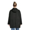 thumbnail image 3 of Time and Tru Women's Lightweight Anorak Jacket with Hood, Sizes XS-3X, 3 of 5