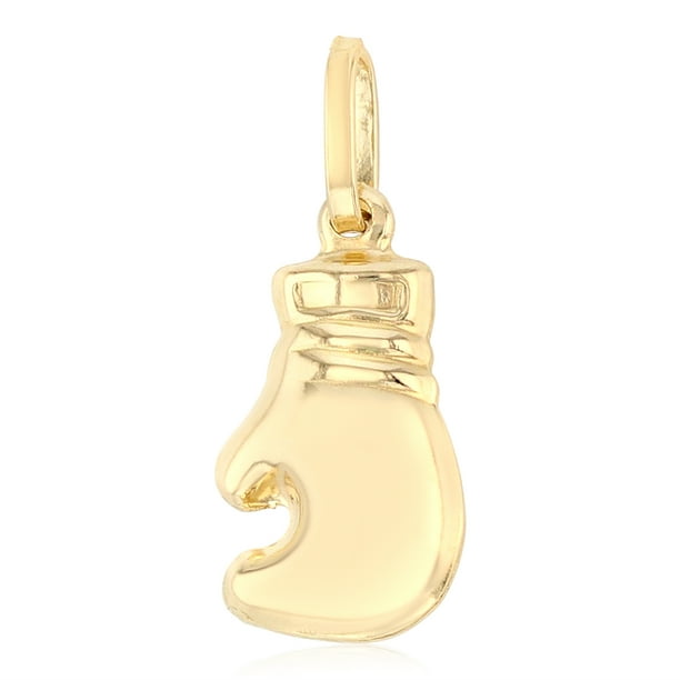 Ioka 14k Yellow Gold Single Boxing Glove Charm Pendant For Necklace Or Chain Com - 14k Gold Boxing Glove Pendant Ioka 14k Yellow Gold Single Boxing Glove Charm Pendant For Necklace Or Chain Com - 14k Gold Boxing Glove Pendant