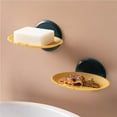 thumbnail image 3 of Billuyoard Jabonera autoadhesiva Jabonera montada en la pared Jabonera para ducha Baño Cocina Almacenamiento y organización del hogar Azul amarillo Billuyoard HA026860-01, 3 of 6