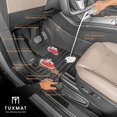 thumbnail image 4 of TuxMat - For Toyota RAV4 Hybrid 2019-2025 Models - Custom Car Mats - Maximum Coverage, All Weather, Laser Measured - This Full Set Includes 1st and 2nd Rows, 4 of 6