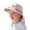 1-Pink1433, variant on Oiyii Toddler Boys Water‑Repellent Bucket Hats Crocodile Appliqué Hiking Sun Hats, Blue