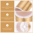 thumbnail image 2 of EeaseCA 1 Roll Jewelry Beading Wire DIY Craft Making Copper Wire Bracelet Beading String, 2 of 8