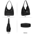 thumbnail image 3 of FALAN MULE Hobo Bags for Women Soft Leather Crossbody Purse and Handbags Ladies Top Handle Satchel Shoulder Bags, 3 of 7