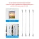 thumbnail image 4 of Sidaley 4 Uds. Bisagra limitador cuerda Pin Cable trenzado muebles ventana restricción límite Hardware Flexible acero inoxidable restricción Bombillas para automóviles, 4 of 6