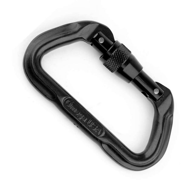 Omega Pacfic Tactical Standard Locking D Carabiner