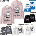 thumbnail image 2 of Sanrio-Sudadera con capucha de Hello Kitty para mujer, ropa con estampado de Anime, Top de manga larga, informal, Kawaii, Y2k, otoño, 2 of 4