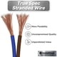 thumbnail image 2 of Cable de altavoz InstallGear calibre 14 con 12 conectores tipo banana, 2 of 7