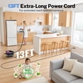 thumbnail image 2 of VASG Portable Steam Cleaner, 15 Accessories, 15s Fast Heat-Up, 1.6L Tank, Handheld Steamer for Car, Home, Tile & Grout, 2 of 5