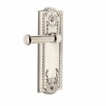 thumbnail image 4 of Grandeur 832941 Parthenon Solid Brass Rose Left Handed Single Dummy Lever - Nickel, 4 of 6