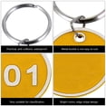 thumbnail image 2 of 3 Packs /10pcs Key Tags with Ring Numbered ID Tags Keychain Number from 1 to 10, 2 of 6