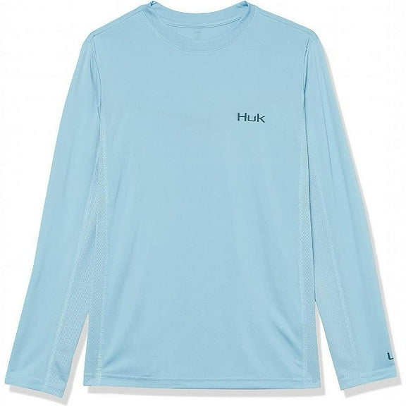 HUK Youth Icon X Sleeve Baltic Sea, Youth XSmall Long Sleeve Shirt