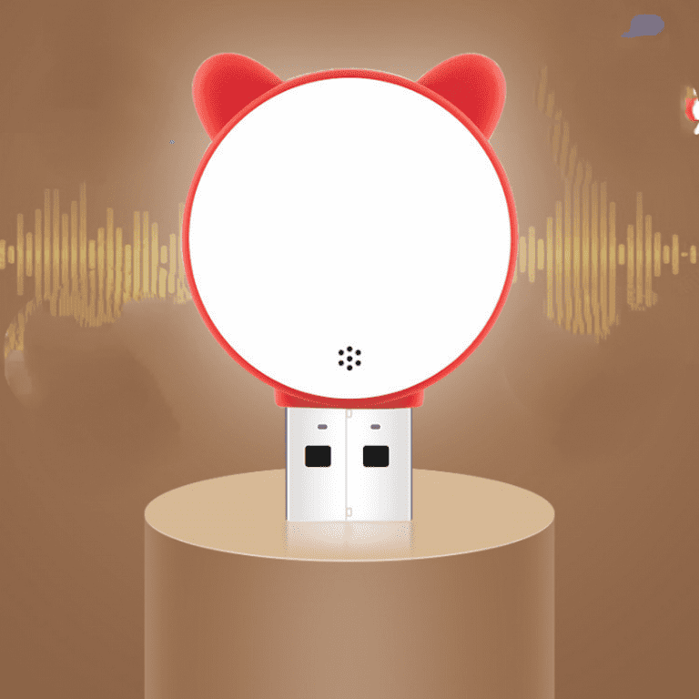 5 Pcs Intelligent Voice Usb Small Night Light To Light Voice