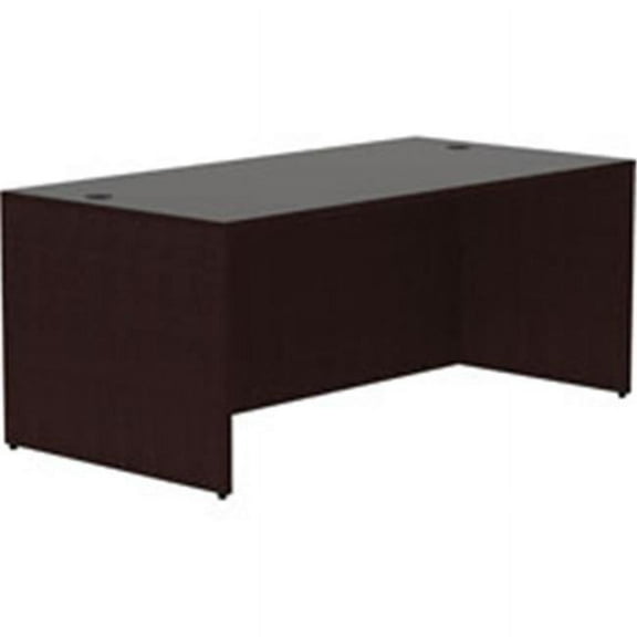 72 x 30 in. Espresso Laminate Desk, Espresso