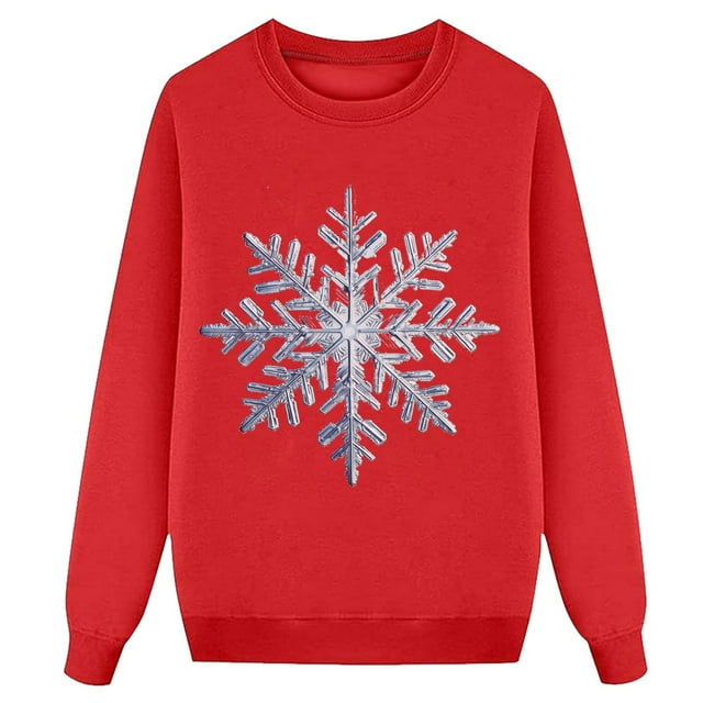 RXMEKW Chandail de Noël pour Enfants à Manches Longues Col Rond avec Imprimé de Vacances Chaud Doublé en Molleton pour Garçons et Filles