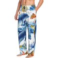 thumbnail image 2 of Disketp Marine Animals Men'S Pajama Pants - Ultra Soft Fleece Sleep And Lounge Pants (Size: S-Xxl), 2 of 9