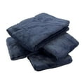 thumbnail image 4 of Home Soft Things Quilted Micromink 4 Piece Throw Pillow Cover Set - Dark Sapphire - 20" x 20", 4 of 6