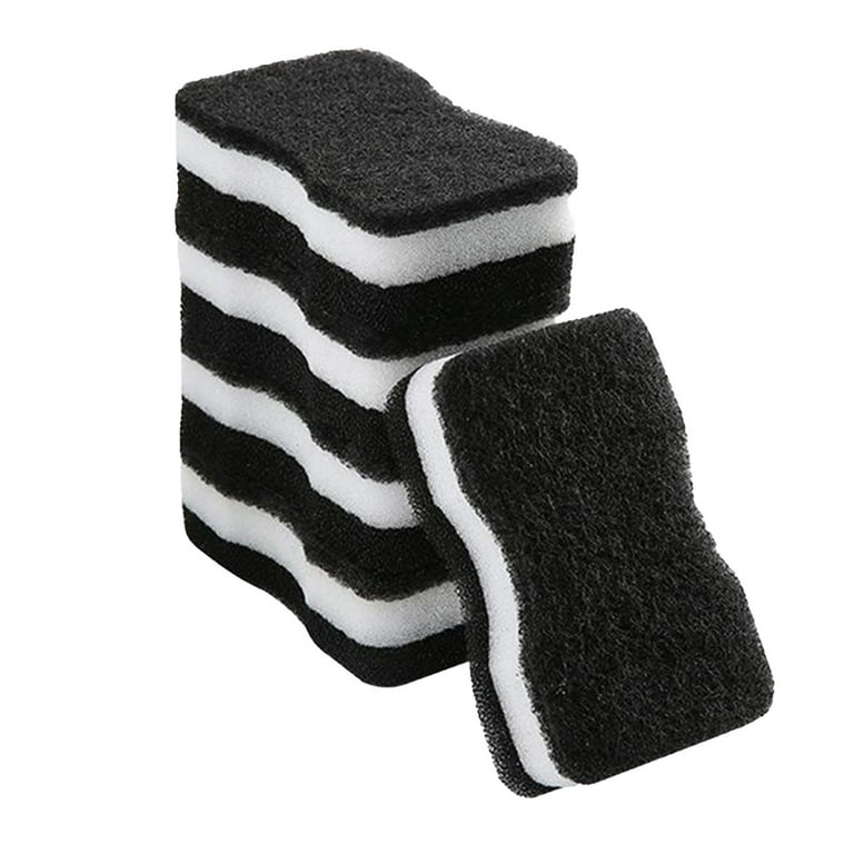 3pcs Black Sponges with Fluffy Brush - Quick Quotes Scrapbook Company