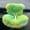 #03 Tropical Green Blend​, variant on 17cm Doll Car Seat Vent Clip, Doll Car Seat Carseat for Laabuu, Cute and Functional Car Ornament for Blind Box Doll Fans, Collectors Watermelon