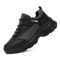 thumbnail image 4 of Men's Casual Outdoor Sneakers,  Running Shoes for Autumn and Winter, Large Size Hiking Shoes Comfortable Lightweight Road, 4 of 9