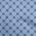 thumbnail image 1 of oneOone Cotton Poplin Medium Blue Fabric Block Craft Projects Decor Fabric Printed By The Yard 42 Inch Wide-3S, 1 of 6