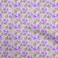 thumbnail image 1 of oneOone Cotton Poplin Twill Purple Fabric Travel Diy Clothing Quilting Fabric Print Fabric By Yard 56 Inch Wide, 1 of 4