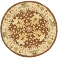 thumbnail image 2 of Safavieh AN540 Collection Anatolia Wool Pile Traditional Rug-Finish:Brown/Beige,Shape:Round,Size:4' x 4', 2 of 9