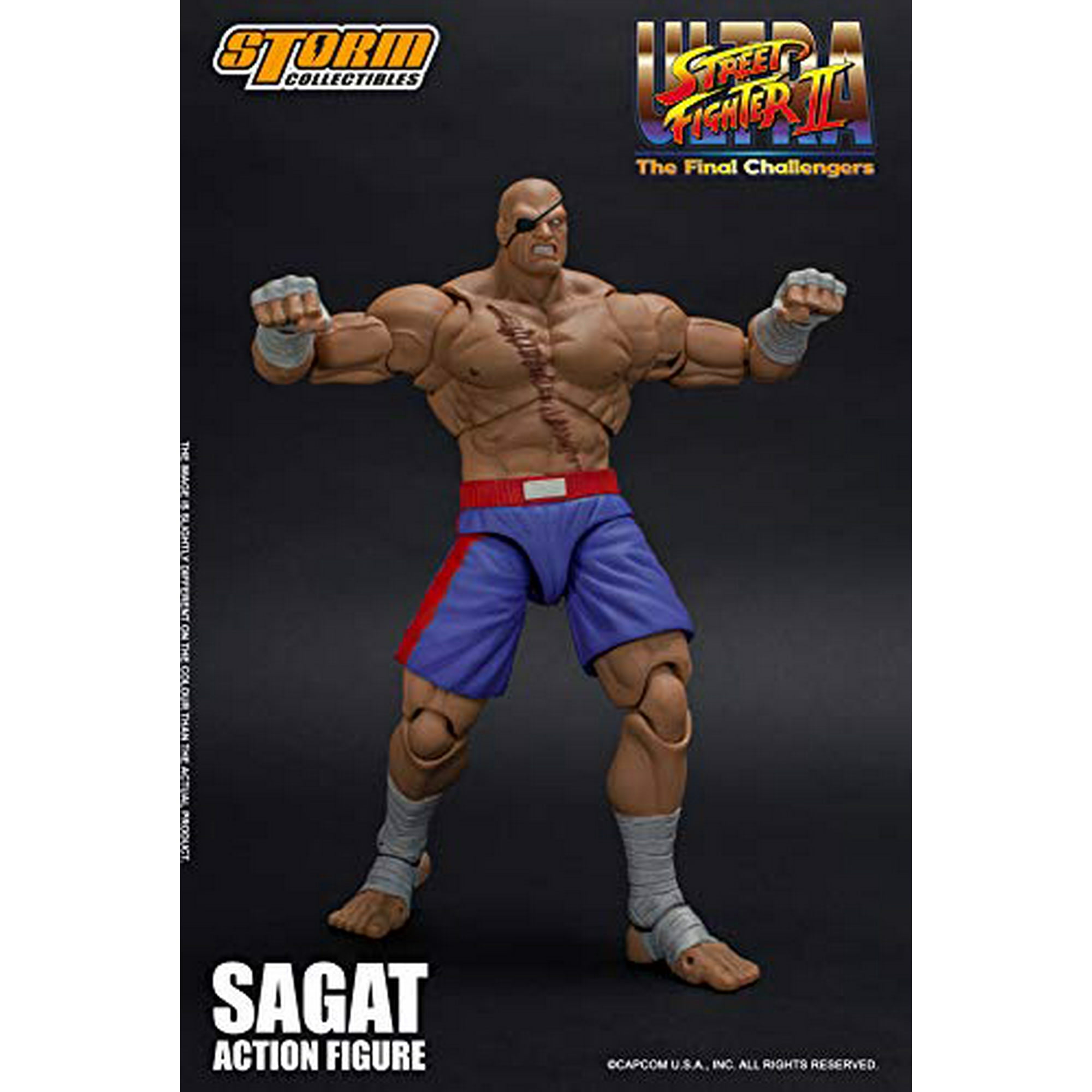 Storm Collectibles 1 12 Sagat Street Fighter Action Figure Walmart