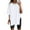 White, variant on off The Shoulder Tops for Women Short Sleeve Women Oversize Sports Shirt Short Sleeve Blouses Summer Loose Tops Functional Shirt Tunic Loose with Slits Going Out Tops for Women Plus Size Long Sleeve