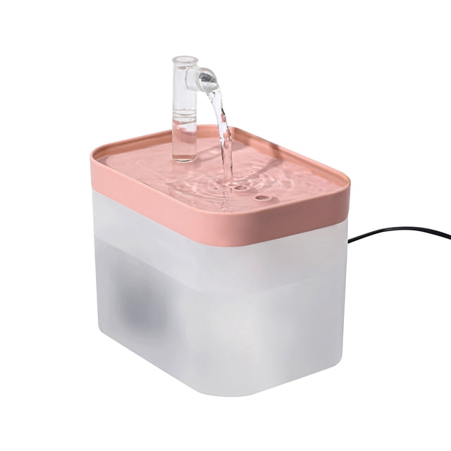 Bebedero automático para mascotas con capacidad de 2L, filtro de circulación automático, alimentador de agua automático silencioso