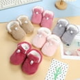 thumbnail image 5 of dmqupv 6 Month Baby Shoes Boots Soft Bottom Toddler Shoes Plus Velvet Thick Non Slip Large Cotton Socks and Shoes for Babies Shoes Khaki 3.5, 5 of 5