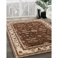 thumbnail image 2 of Ahgly Company Indoor Square Mid-Century Modern Light Copper Gold Oriental Area Rugs, 5' Square, 2 of 6