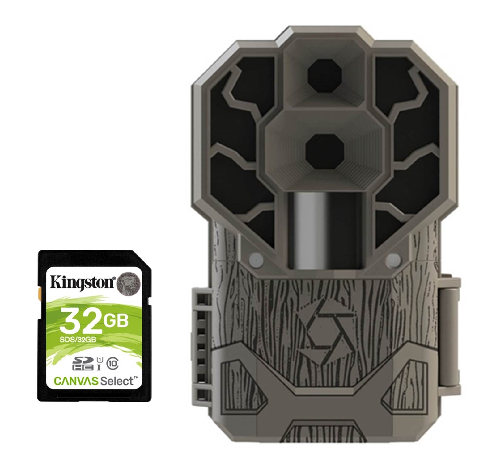 Stealth Cam DS4K Kit Infrared No Glo Deer Camera + 32GB SD Card 4K