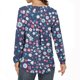 thumbnail image 5 of ICHUANYI liquidación mujer moda Casual estampado cuello en V suelta manga larga camiseta Top blusa pulóver ICHUANYI WER202308233464, 5 of 7