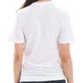 thumbnail image 4 of Sunset Hippo Graphic Design Unisex Lane Seven Ring Spun Combed Cotton Short Sleeve Deluxe Jersey T-Shirt - White XL, 4 of 4
