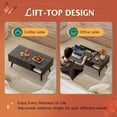 thumbnail image 4 of Lift-Top Coffee Table with Storage - Modern Living Room Design, 4 of 8