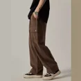 thumbnail image 4 of Pantalones Cargo Rectos Casuales De Moda Para Hombres, 4 of 8