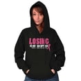 thumbnail image 3 of Losing Not Option Cure Will Be Found Hoodie Sweatshirt Women Brisco Brands M, 3 of 6