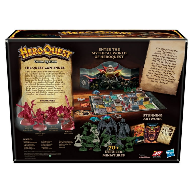 HeroQuest Game System Adventure Board Game for Teens and Family