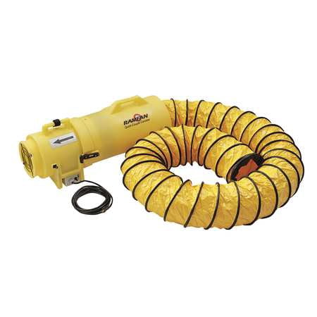 RAMFAN UB20 Blower/Exhauster Kit, 8 In, 1/3 HP, 230V