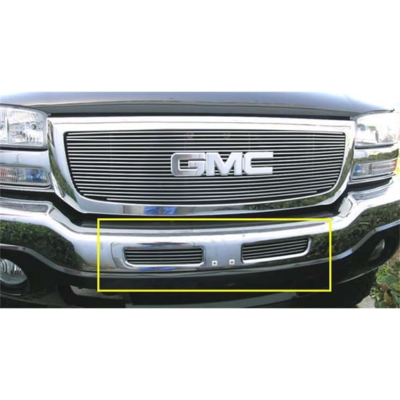 T-Rex Grilles 25201 Billet Series Bumper Grille Fits select: 2003-2007 GMC SIERRA, 2006 GMC NEW SIERRA K1500