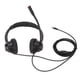 thumbnail image 2 of Auriculares de la Oficina, Almohadillas de Oído Suave Auriculares Con Cable de Cinta Con la Diadema Cancelación flexible de Ruido Binaural para Servicio al Cliente para Fijació, 2 of 7